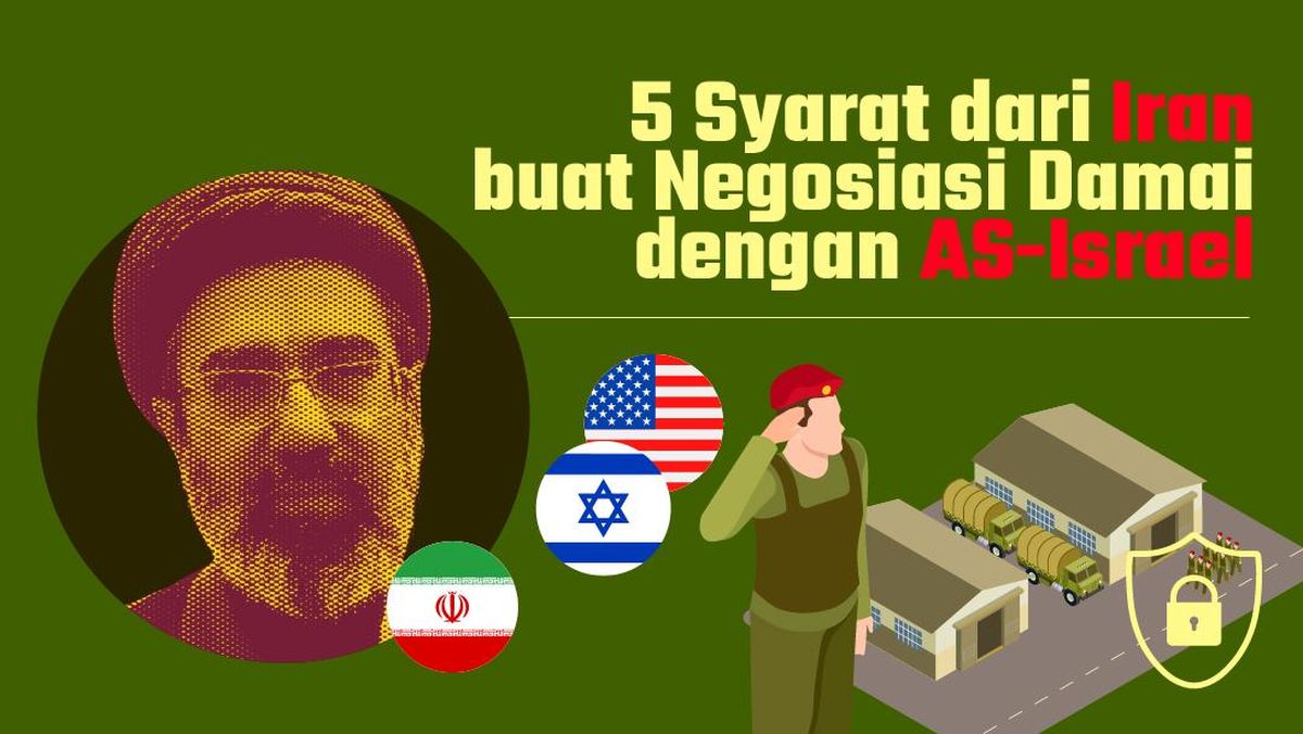 Iran Pasang 5 Syarat Keras ke AS Jika Ingin Negosiasi Dilanjutkan